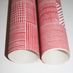 Carré de papier peint jardin potager